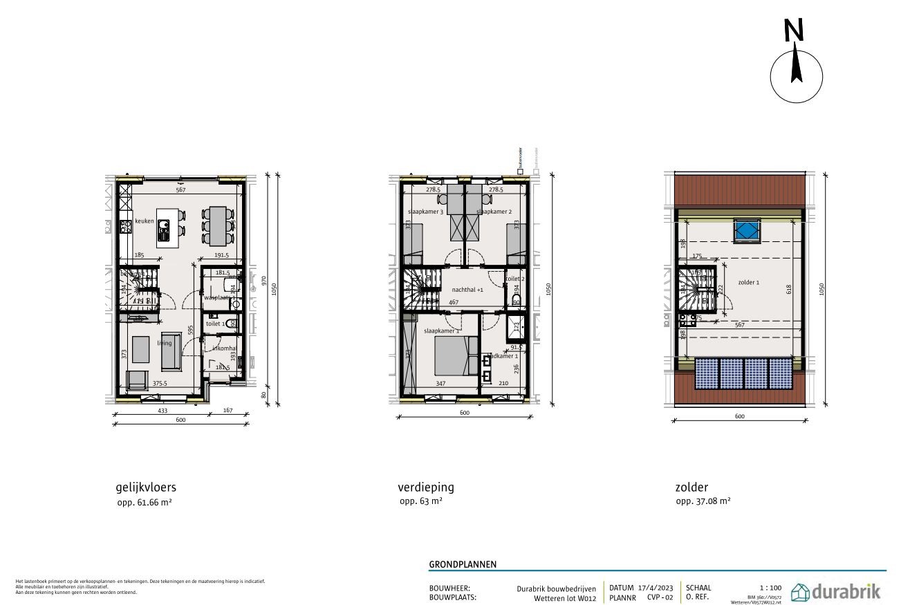 Traditionele, gesloten energieneutrale woning - foto 2