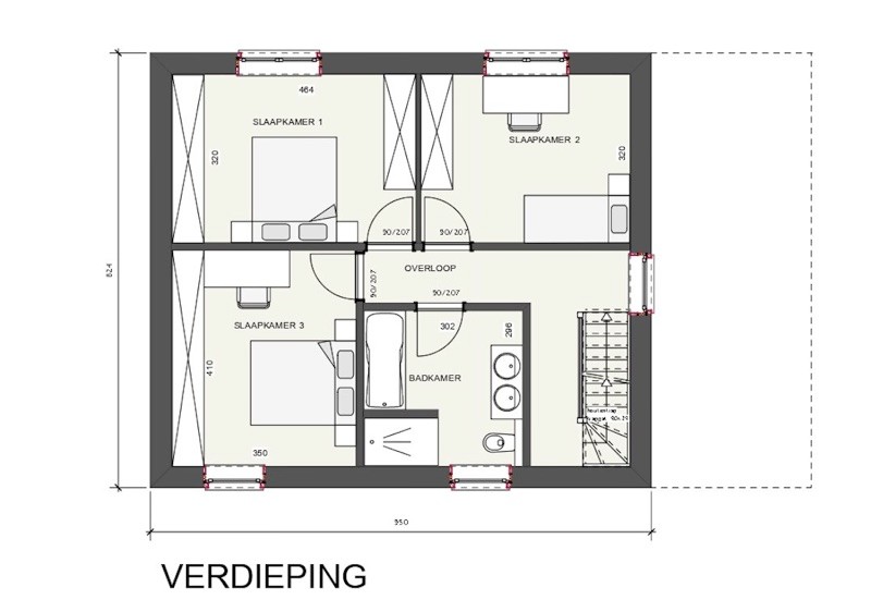 Nieuwbouwwoning Helmstraat lot 7 3581 Beverlo - foto 5