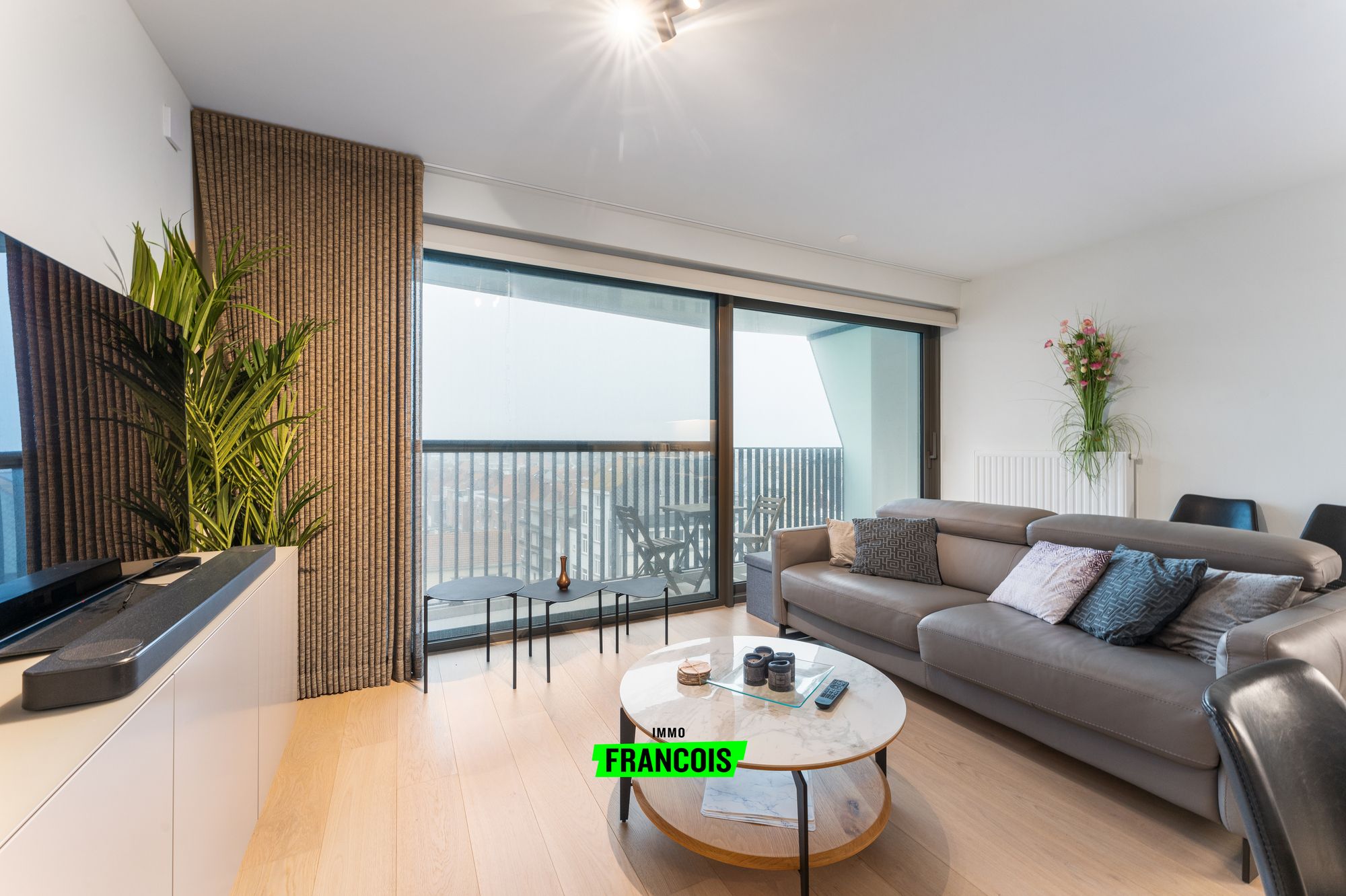 Modern appartement met panoramisch uitzicht en luxe afwerking te Mariakerke (Oostende) - foto 4