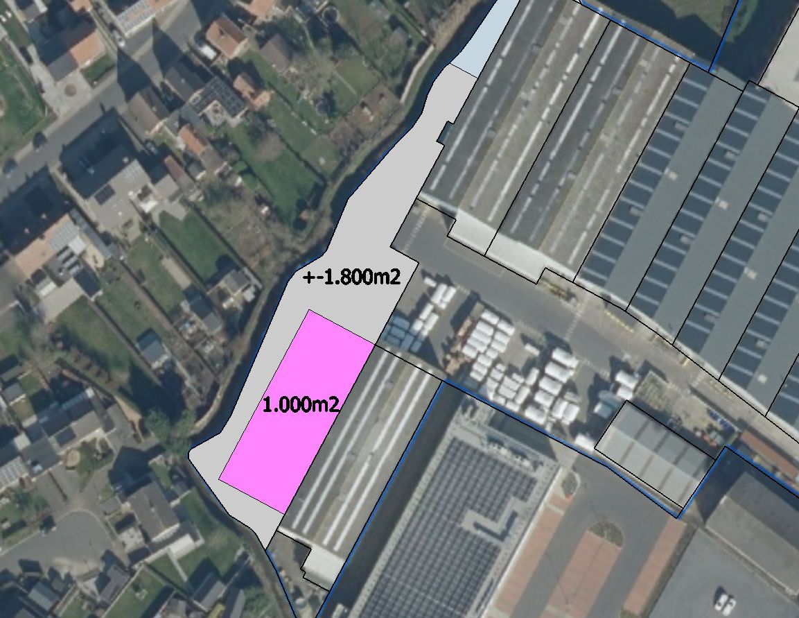 1.000 m² magazijnruimte met 1.800 m² buitenruimte te huur in Zedelgem - foto 5
