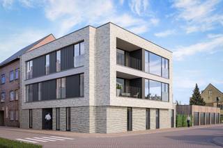In het centrum van Broechem, op de hoek van de Lostraat en de Streep, verrijst binnenkort Residentie “The Corner” – een kleinschalig en stijlvol nieuwbouwproject dat modern wooncomfort combineert met een uitstekende ligging. Afbraakwerken zijn gestart!! Prijzen VANAF € 299.000,-.<br /><br />Deze residentie telt vijf energiezuinige appartementen verspreid over drie verdiepingen, met aandacht voor kwaliteit, duurzaamheid en leefcomfort.<br />Elk appartement wordt gekenmerkt door een doordachte indeling, grote raampartijen en een overvloed aan natuurlijke lichtinval.<br /><br />Appartementen op maat van uw wensen<br />Op het gelijkvloers bevindt zich een ruim appartement met drie slaapkamers en een aangename tuin. (REEDS VERKOCHT).<br /> <br />Op de eerste en tweede verdieping vindt u telkens 2 appartementen per verdiep met twee slaapkamers, elk voorzien van een zonnig terras.<br /> <br />1e verdiep achteraan: 90,50m² + 16m² terras: € 359.000,- of 1e verdiep vooraan: 78m² + 7m² terras: € 299.000,-<br />2e verdiep voor- achteraan: oppervlakten en prijzen idem als 1e verdieping. <br />Bovenvermelde prijzen excl BTW, notaris en registratie.<br />Alle appartementen kunnen volledig naar eigen smaak afgewerkt worden met een ruime keuze aan materialen. De praktische indeling en aangename sfeer zorgen ervoor dat u zich hier onmiddellijk thuis voelt.<br /><br />Duurzaam wonen met BEN-label (E20)<br />Residentie “The Corner” is ontworpen volgens de nieuwste energienormen en voldoet aan het BEN-principe (Bijna Energie Neutraal) met een E-peil van maximum E20. Hierdoor geniet u van zeer lage energiekosten en mogelijk ook van extra financiële voordelen.<br />Om dit te realiseren wordt gebruik gemaakt van:<br />Uitstekende isolatie<br />Balansventilatie<br />Een lucht-waterwarmtepomp voor sanitair warm water en vloerverwarming<br />Extra troeven<br />Mogelijkheid tot aankoop aan 6% btw (onder voorwaarden – contacteer ons voor meer info)<br />Privatieve bergingen te koop aan € 6.000,-<br />fietsenstalling voorzien op het gelijkvloers<br />5 individuele garages aan de zijde van de Streep, te koop aan € 27.500,-<br />Volledige afwerking inbegrepen (exclusief schilderwerken), conform het lastenboek<br />Bovenvermelde prijzen excl BTW notaris en registratie.<br />Ligging<br />Met zijn centrale ligging in Broechem, bevindt Residentie “The Corner” zich op wandelafstand van winkels, openbaar vervoer en andere voorzieningen. Een ideale locatie voor wie rustig wil wonen, maar toch alles dichtbij wil hebben.