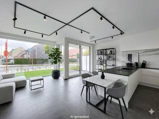 Découvrez ce bel appartement neuf avec deux chambres et une terrasse orientée plein sud, situé dans la ville animée de Sint-Andries ! Cet...