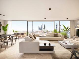 Pal in het centrum van Doornik – Residentie De Lille: een modern kwalitatief nieuwbouwproject met 13 appartementen. <br /><br />Ruim, licht en afgewerkt met duurzame kwaliteitsmaterialen, zuidgerichte terrassen met zicht op de kathedraal. <br />Stijlvolle afwerking en dit op een toplocatie: dé perfecte investering in jouw toekomst.<br /><br />De appartementen zijn voorzien van een moderne look, vloerverwarming, dubbele beglazing en ruime terrassen. Dankzij de centrale ligging vlak bij de markt geniet je van alle voorzieningen binnen handbereik.<br />Mogelijkheid aankopen ondergrondse staanplaatsen en bergingen. <br /><br />Verlaagd btw-tarief van 6% (mits voldoen aan de voorwaarden) mogelijk – een unieke kans om betaalbaar te investeren in kwalitatief wonen!<br /><br />Voor meer informatie en/of bezoekje, contacteer ons op guido@immobeguin.be