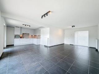Recent house (2014) with 3 bedrooms located in Klaproosstraat 30 in Veurne. The indoor garage, the convenient EPC and quiet location are some of the many advantages. Looking for real estate in Veurne? Be sure to read on.LAYOUT:> Ground floor:- Entrance with guest toilet;- Bright living space with sitting area and dining area overlooking the garden;- Installed kitchen with all necessary appliances;- Indoor garage;- Sunny garden with fully enclosed garden house> Second floor:- 3 spacious bedrooms;- Bathroom with bath, shower, washbasin and toiletIn addition, there is an attic that is accessible via a folding staircase.IMMEDIATELY AVAILABLE!ADVANTAGES:- Top location, quiet location near the center;- 3 spacious bedrooms;- Indoor garage + parking space in front of the garage;- Favourable EPC (label B);- Solar panels.Are you interested in this property for rent in Veurne? Go to the website www.dewaele.com, click on the property you want to rent. Via the red button “request your visit”, we ask you to fill out a profile briefly. After that, we will contact you for a visit. No appointments can be made by phone.