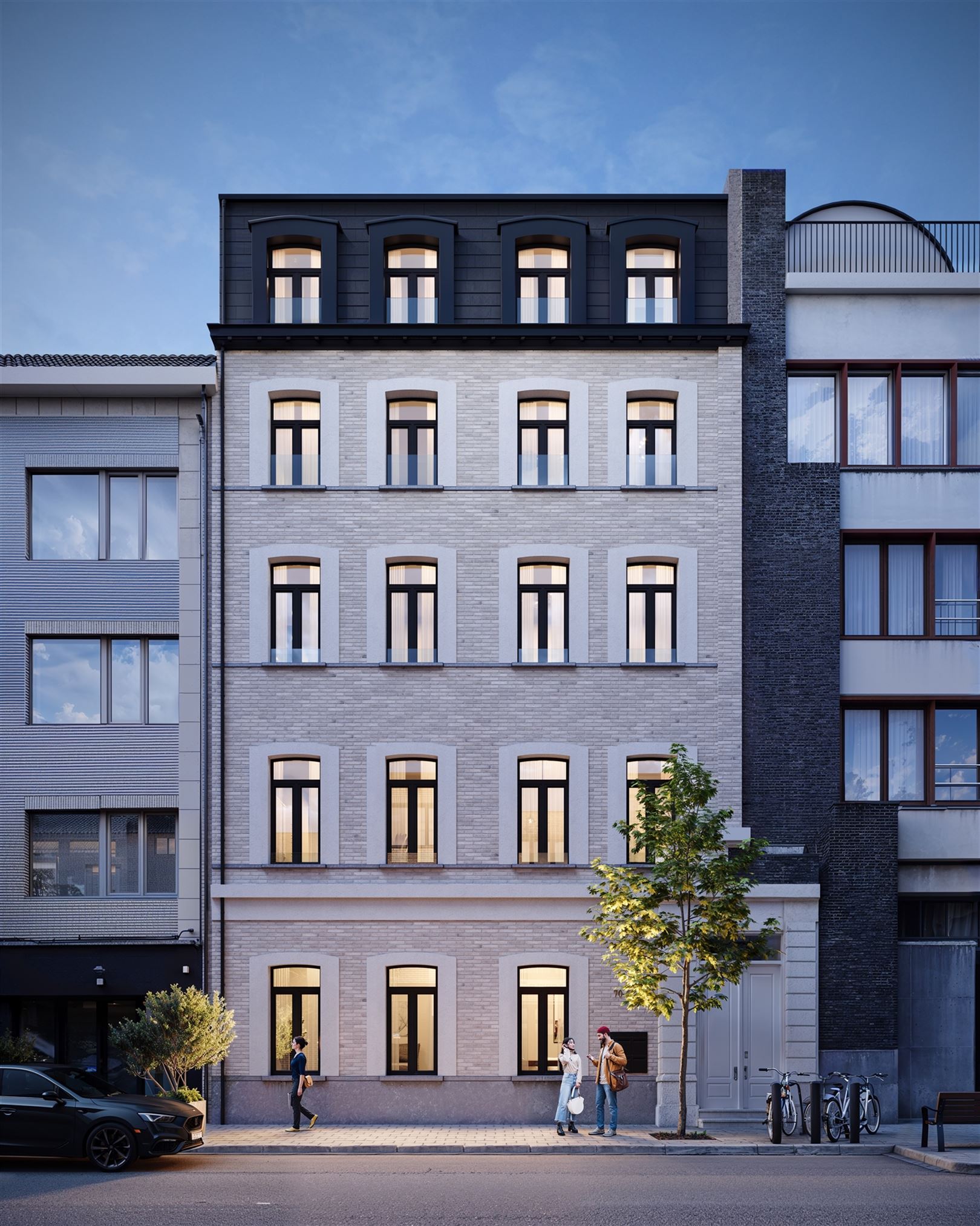 Penthouse appartement op toplocatie met 2 slaapkamers en terras - foto 1