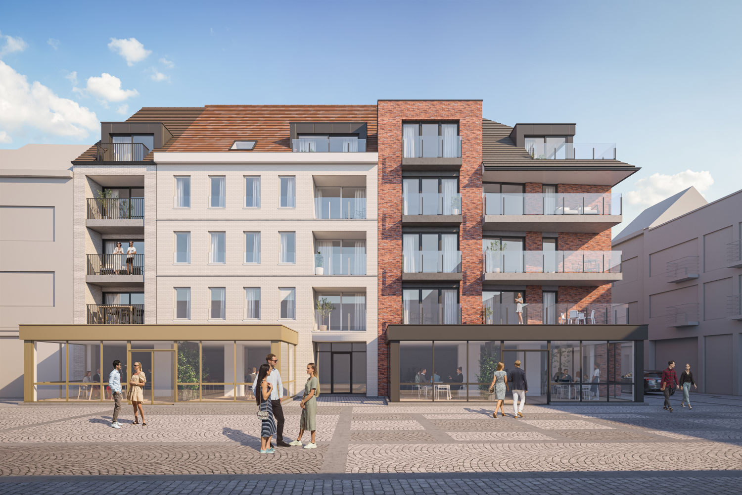 Nieuwbouwresidentie vlakbij de Zeedijk en Visserskaai in het centrum van Oostende te koop - foto 2