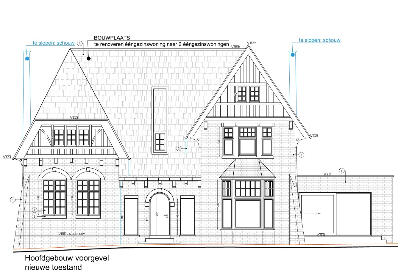 Karaktervolle Britse cottage uit 1906 – vergund renovatieproject met 2 afzonderlijke woningen. (prijs per woning). - foto 4