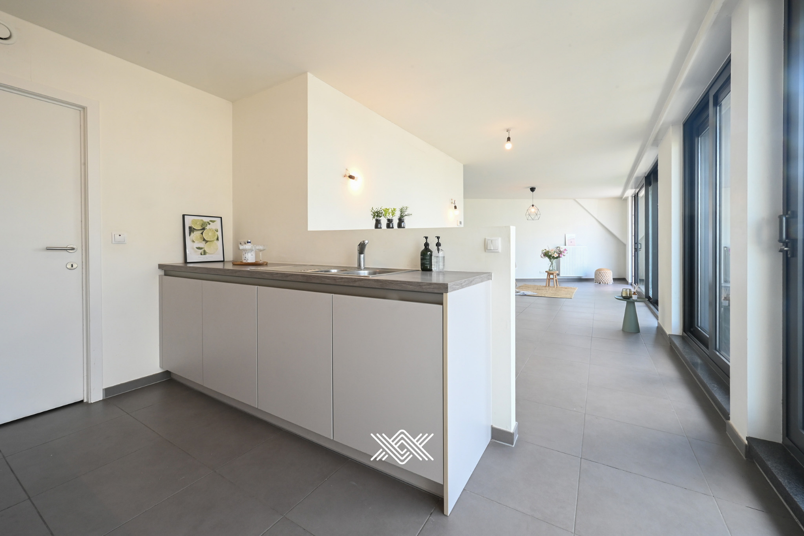 Duplex appartement met twee slaapkamers in centrum Deinze - foto 5