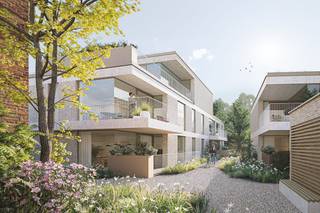 In het historische centrum van Maaseik, in de Boomgaardstraat, verrijst De Bóngert, een exclusief nieuwbouwproject met 18 hoogwaardig afgewerkte appartementen, verdeeld over 3 woongehelen. Hier geniet u van een ontspannen woonomgeving terwijl u toch alle voorzieningen en het levendige stadscentrum binnen handbereik heeft. Het project combineert daarnaast hedendaagse architectuur met duurzame materialen en biedt bewoners een harmonieuze mix van comfort, luxe en rust. Bovendien krijgt u als koper de vrijheid om uw keuken, badkamer en andere afwerkingen naar wens te personaliseren.