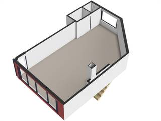 Handelsruimte op een bijzonder commerciële locatie in centrum 's-Gravenwezel * Gelijkvloers (83 m²) : open ruimte met toegang naar de...