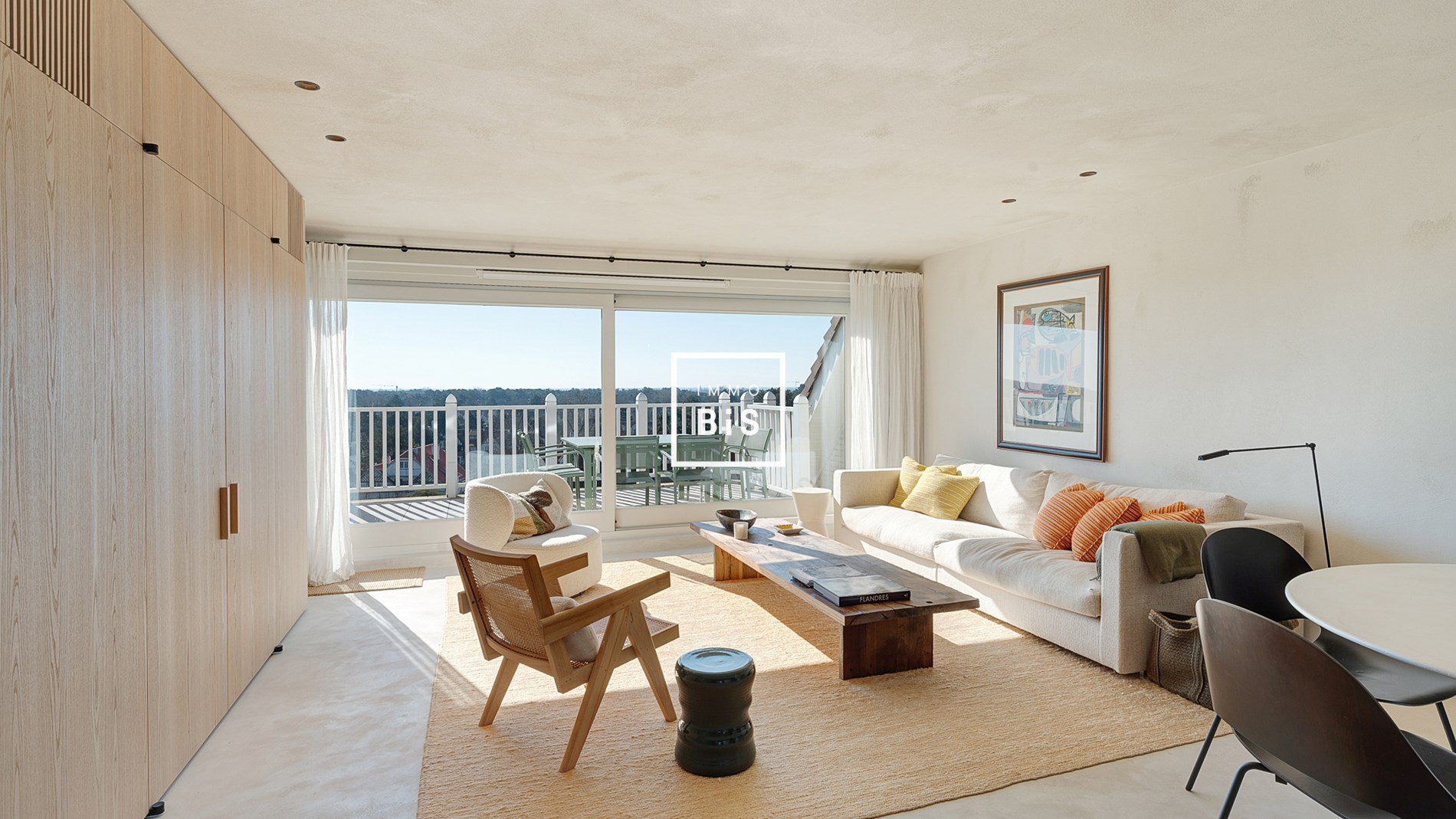 Luxe penthouse met magnifiek zonneterras en uniek uitzicht over het Zoute - foto 1