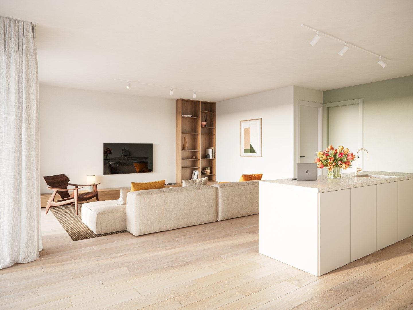 Energiezuinige appartementen met zicht op parktuin - photo 4