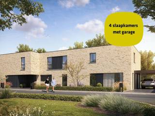 Lot 6 is een gesloten bebouwing in de moderne stijl. Deze woning ligt in een nieuw woonproject zonder doorgaand verkeer. Op fietsafstand van...