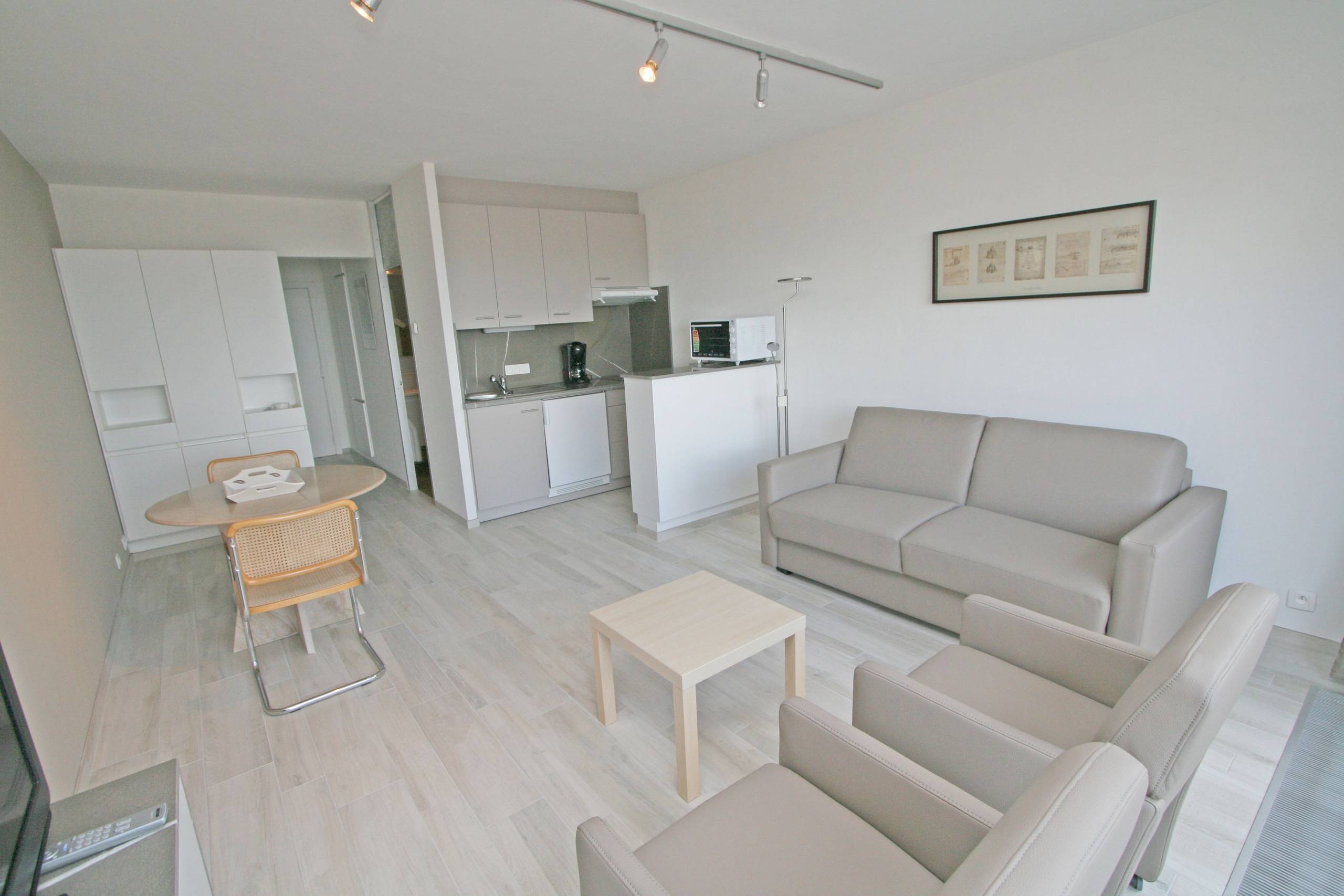 Gemeubelde studio met slaaphoek te huur in Nieuwpoort - foto 1