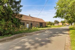 <h3>R<span>uime te renoveren hoeve met tal van mogelijkheden op uniek zuidperceel</span></h3>
<p><span>Deze karaktervolle woning is rustig en landelijk gelegen op een prachtig perceel met een unieke oppervlakte en geniet van een gunstige zuidoriëntatie, waardoor u de hele dag door van natuurlijke lichtinval en zon kunt genieten.</span></p>
<p><span>Op het gelijkvloers beschikt de woning over maar liefst ca. <strong>157 m² bruikbare oppervlakte</strong>, verdeeld over verschillende ruimtes. Dit biedt tal van mogelijkheden om de woning volledig naar eigen smaak en behoeften in te richten.</span></p>
<p><span>De eerste verdieping omvat een ruime <strong>zolder van ca. 95 m²</strong>, waar eenvoudig meerdere slaapkamers, een hobbyruimte, bureau of andere bijkomende leefruimtes kunnen worden gecreëerd.</span></p>
<p><span>De woning is gelegen in agrarisch gebied en werd in 2003 geregulariseerd als zonevreemde woning. </span></p>
<p><span><strong>POSITIEVE ASPECTEN</strong></span></p>
<ul>
<li><span>Uniek perceel met mooie oppervlakte</span></li>
<li><span>Rustige en landelijke ligging</span></li>
<li><span>Zuidgerichte oriëntatie</span></li>
<li><span>Ca. 157 m² bruikbare oppervlakte op het gelijkvloers</span></li>
<li><span>Ca. 95 m² uitbreidbare zolderruimte</span></li>
<li><span>Zonevreemde woning</span></li>
</ul>
<p><span>Een ideale opportuniteit voor wie op zoek is naar ruimte, rust en een eigendom met uitzonderlijk veel potentieel.</span></p>