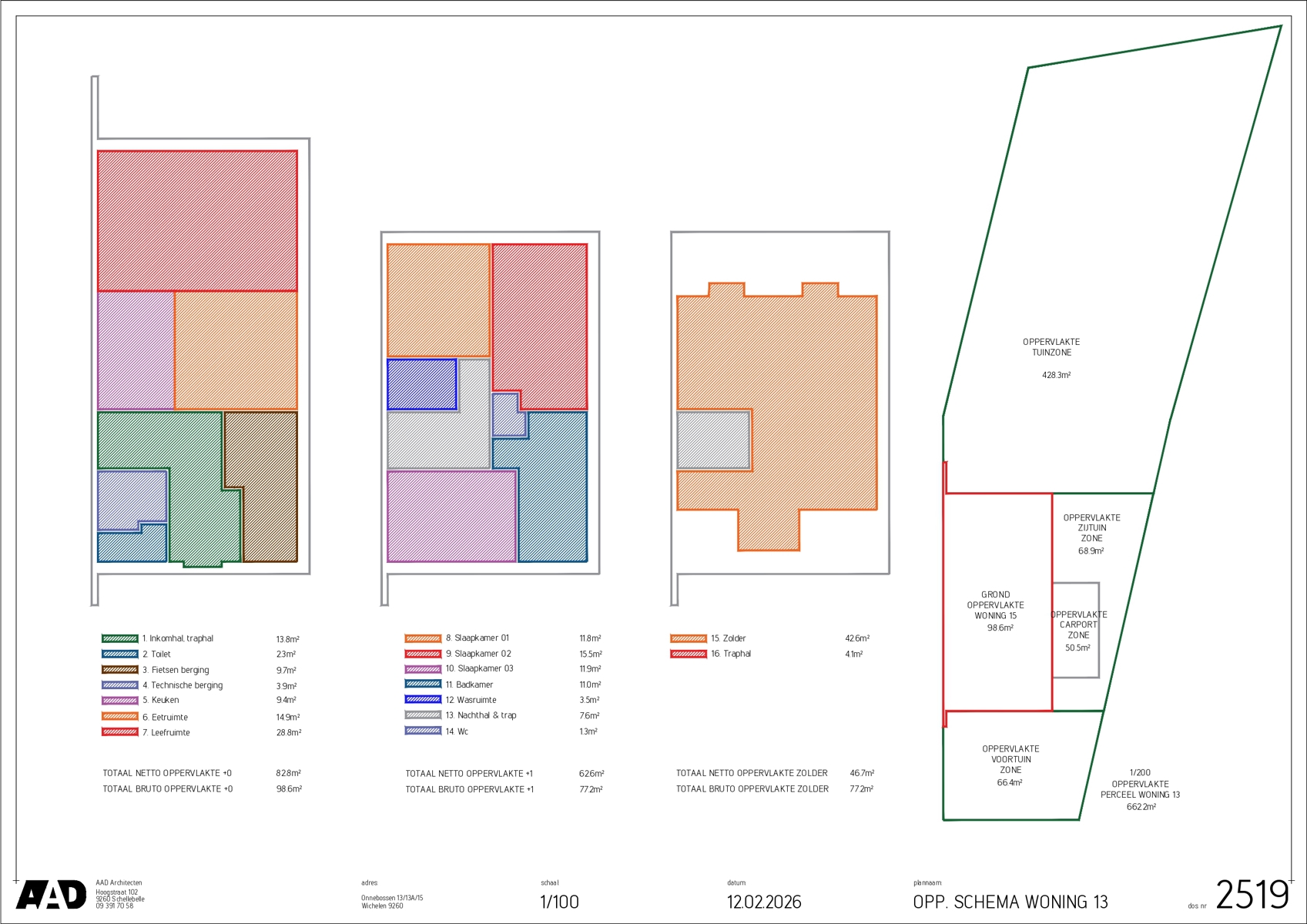 Maison à vendre à Wichelen avec 3 chambres - photo 5