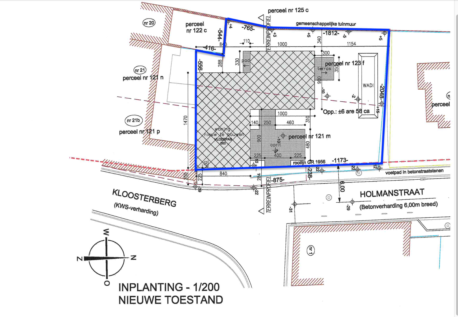 Mooie bouwgrond met vergund plan voor nieuwbouwwoning - foto 5