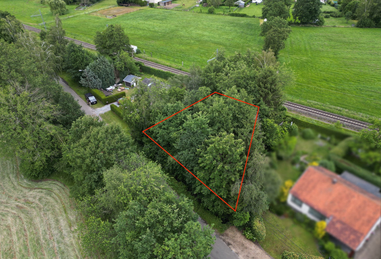 Bouwgrond in groene omgeving - foto 4