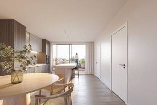 Ontdek Residentie Carrus aan de Zonnebeekseweg 52 in Ieper: een nieuwbouwproject met 13 kwalitatieve appartementen, elk voorzien van een ruim, zuidgericht terras met zicht op het achterliggende groen. Deze energiezuinige appartementen (EPC label A) worden kwalitatief afgewerkt, inclusief vloerverwarming, warmtepomp,... en de vrijheid om zelf je afwerking te kiezen.<br /><br />Residentie Carrus ligt op wandelafstand van de Grote Markt van Ieper, de bakker, slager en alle andere winkels. Het is een ideaal project voor wie comfort en bereikbaarheid wil combineren met rust en een groene omgeving. <br />Voor extra gemak is er de mogelijkheid om een garage, carport of autostaanplaats aan te kopen. Een gemeenschappelijke fietsenberging is voorzien.<br /><br />Uniek voordeel: aankoop aan 6% btw is mogelijk, zowel voor particuliere kopers als investeerders. Dit maakt Residentie Carrus uiterst interessant als investering én om zelf in te wonen.<br /><br />Word jij één van de eerste bewoners van deze prachtige residentie? <br /><br />Contacteer ons vandaag voor meer info, plannen en prijzen!