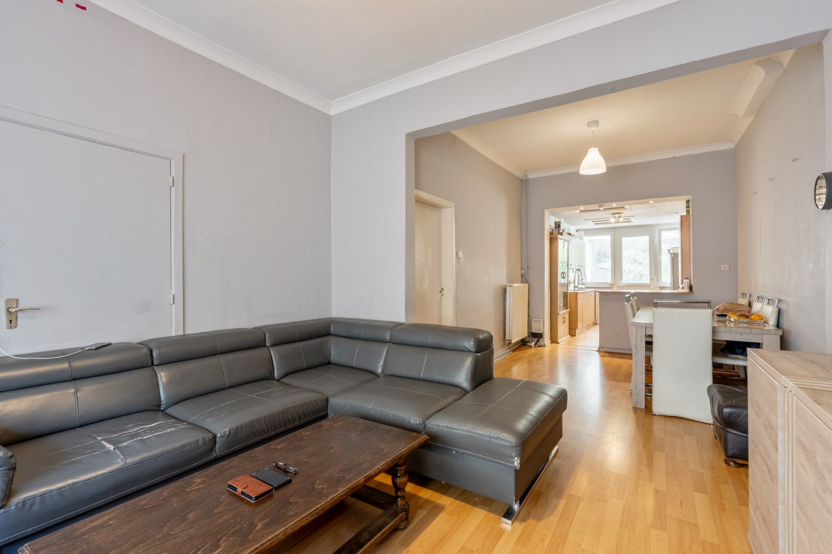 Deels gerenoveerde woning met stadstuin, 3 slpk, 2a60ca, tussen de kleine en grote ring - foto 5