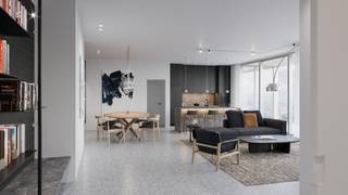 Eén van de iconische gebouwen die de skyline van Antwerpen vormen.Wonen in het centrum van de Stad, aan het vernieuwde operaplein, op de kroon van de...