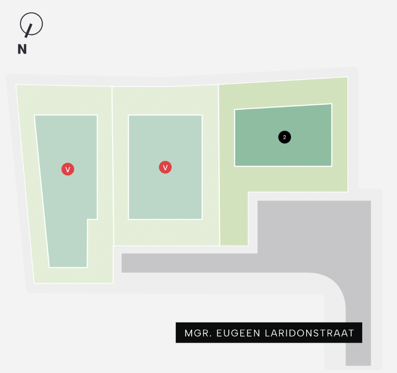 Bouwgrond voor nieuwbouwvilla met zuidoost gerichte tuin - foto 3