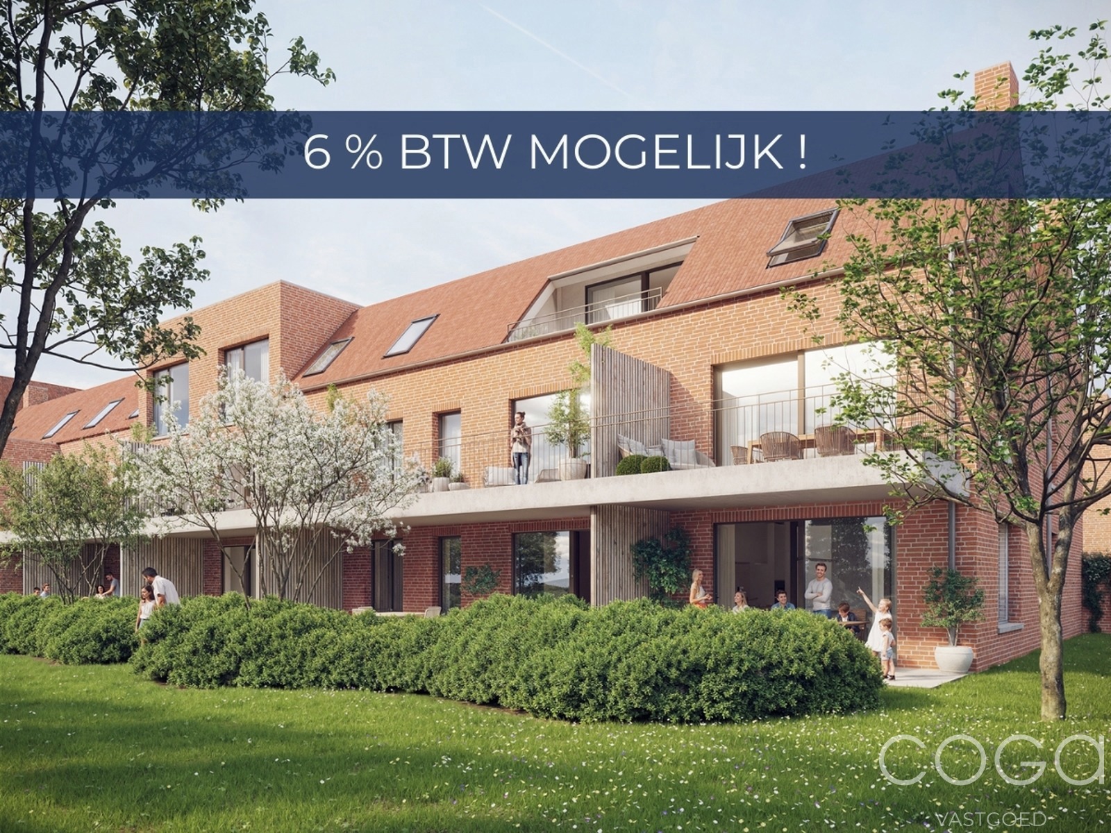 Mooi appartement op eerste verdieping met groot terras! - foto 1