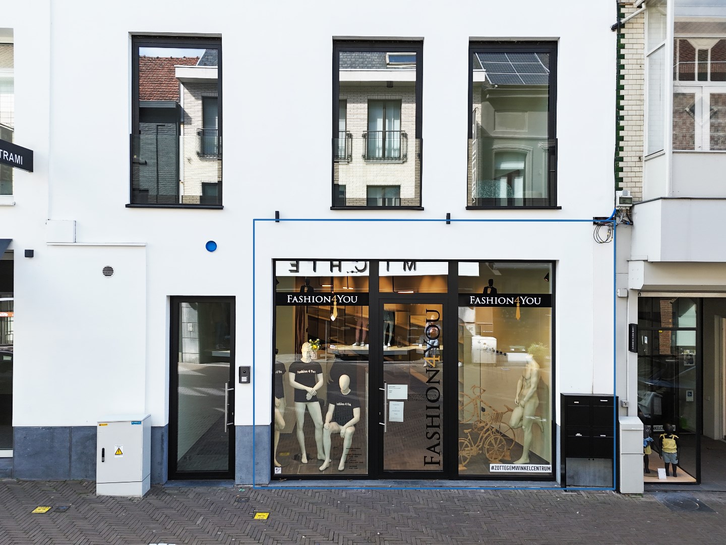 Nieuwbouw (2022) winkelruimte in Stationsstraat te centrum Zottegem - foto 4