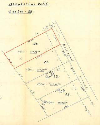 ZUID-WESTELIJK GERICHTE BOUWGROND VOOR OPEN BEBOUWING VAN 11A74CA MET KNAP VERZICHT TE BERINGEN-PAALTer hoogte van de Beelkenswijer 77 te...