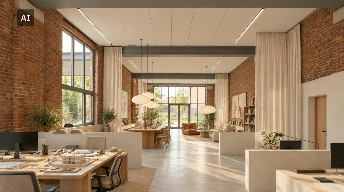 Showroom / kantoor van ca. 340 m² in project Walle Kortrijk - foto 5