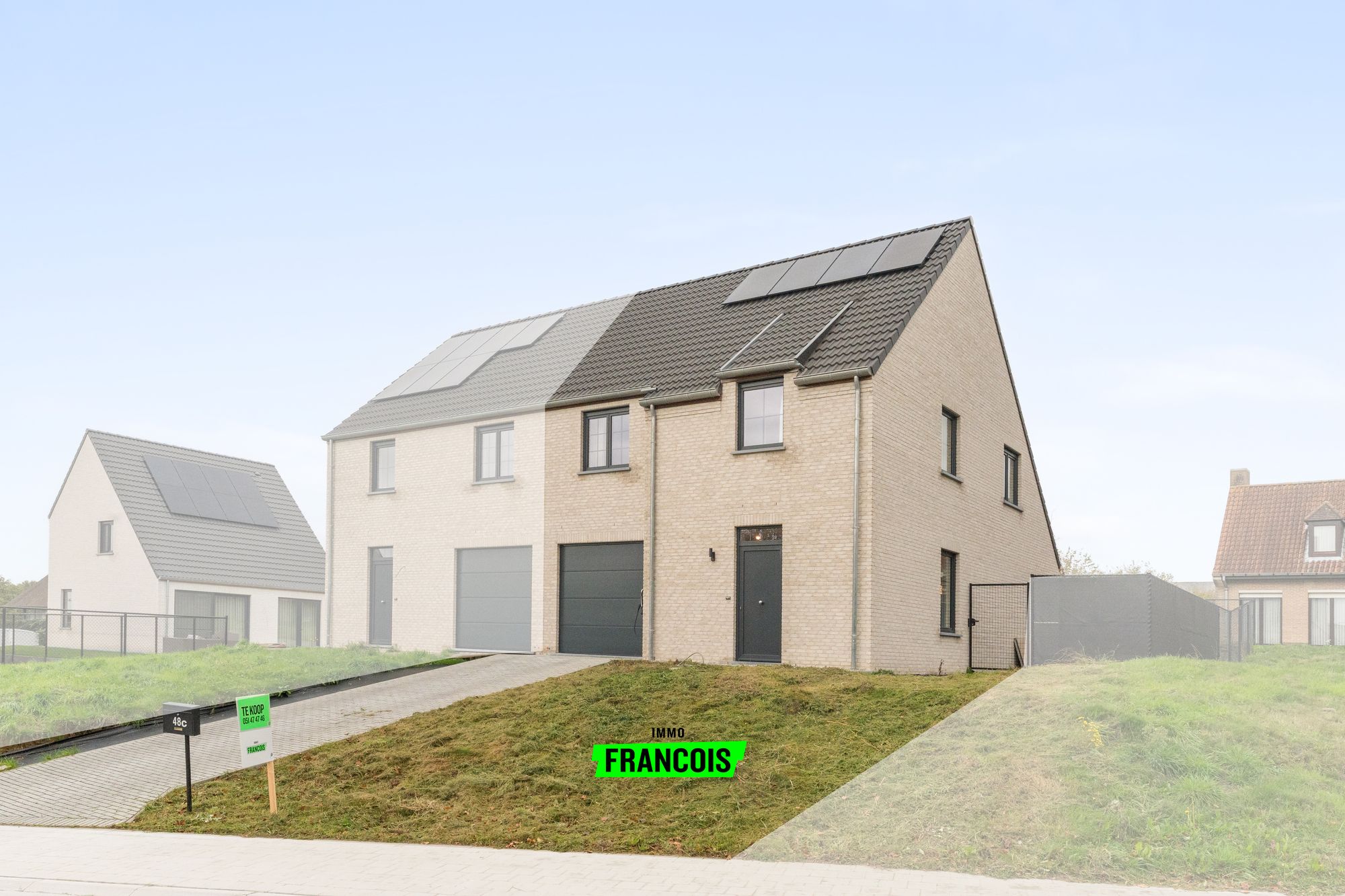 Energiezuinige halfopen nieuwbouwwoning – verkoop onder 2% registratierechten mogelijk – te Hooglede - foto 2