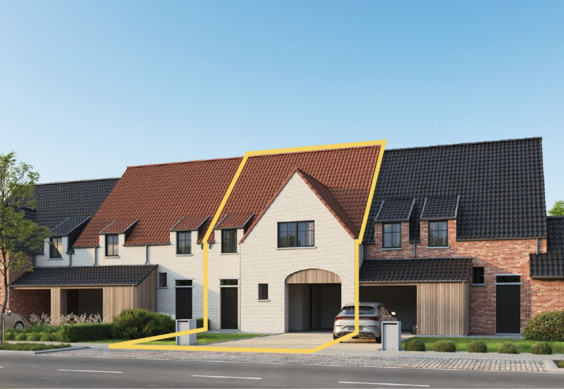 Maison à vendre à Jabbeke avec 3 chambres - photo 1