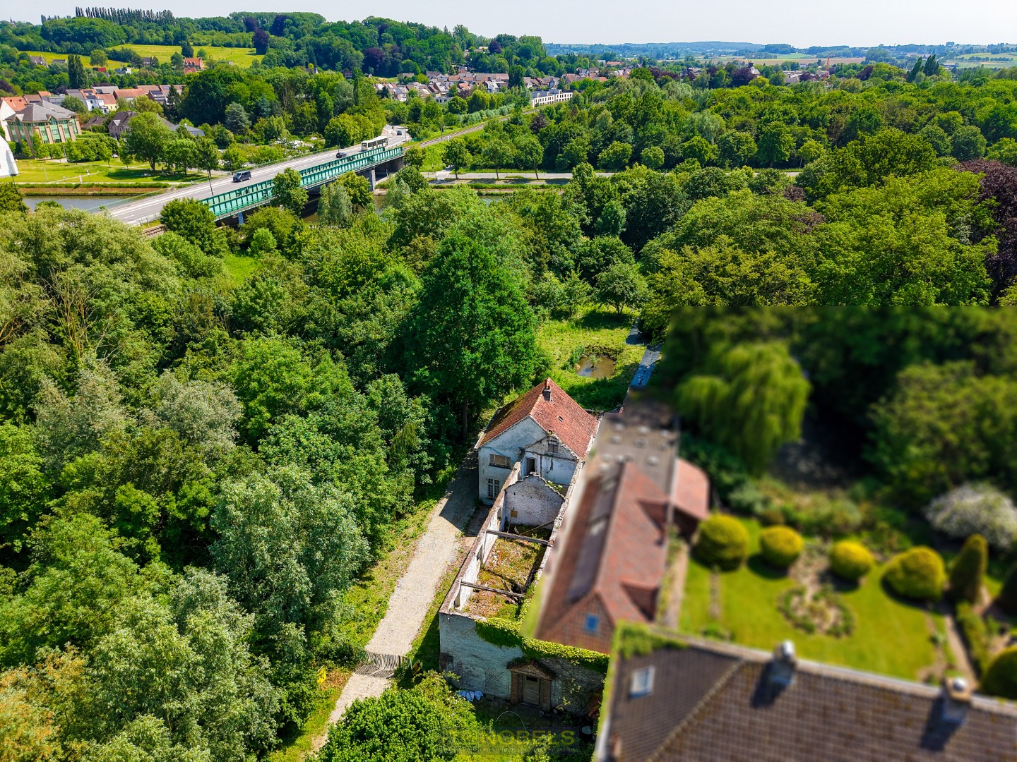Te koop, uniek perceel / renovatieproject op prachtige ligging aan de Schelde - foto 1