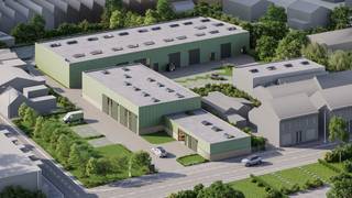 KMO-unit van 321 m² met 3 privatieve parkeerplaats TE KOOP in Anzegem.<br /><br />Deze casco magazijnruimte bevindt zich op de kop van het project (ZICHTLOCATIE) en is toegankelijk via een automatische sectionaalpoort van 4m x 4,5m. Verder is de unit uitgerust met een lichtstraat en een betonvloer.<br />Aansluiting van nutsvoorzieningen komen binnen in de unit.<br />De magazijnruimte heeft een vrije hoogte van 5,44 m.<br /><br />De nieuwe KMO-ontwikkeling 'HOEKSTRAAT' bestaat uit 19 KMO-units met oppervlaktes tussen 76 m² en 730 m² (eventueel samen te voegen tot grotere entiteiten).<br /><br /><strong>Contacteer PANORAMA B2B voor bijkomende (technische) inlichtingen, plannen of een vrijblijvend plaatsbezoek 0460 97 66 66.</strong>
