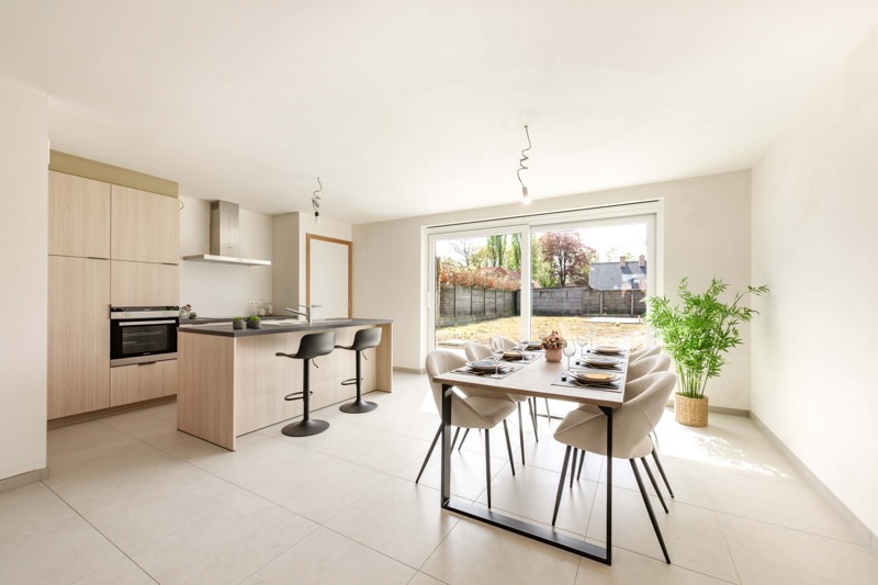 Prachtige, verrassend ruime nieuwbouwwoning met 3 slaapkamers én inpandige garage te koop in Dentergem! - foto 5