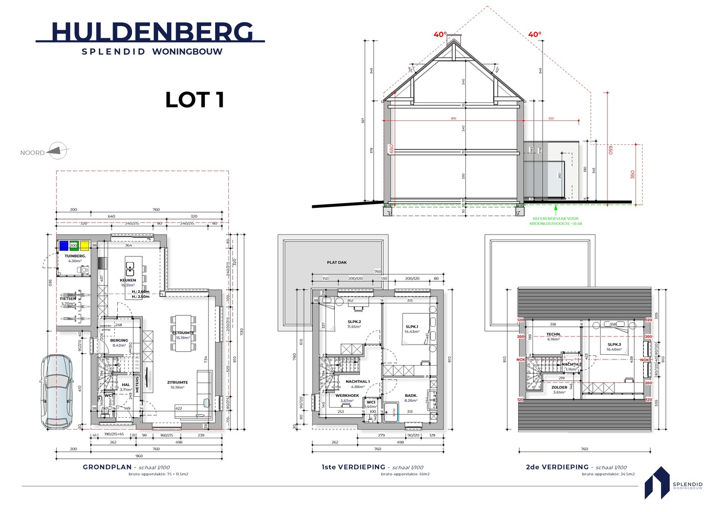 Lot 01 Landelijke woning in Huldenberg - foto 5