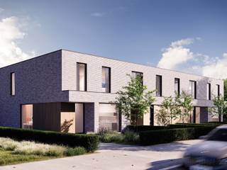 Deze unieke halfopen bebouwing maakt deel uit van het project Mosselbank gelegen te Vrasene met 4 wooneenheden. We hebben het over de rechtse halfopen bebouwing. U beschikt over een aanpalende garage en achterliggende tuin.De indeling van het pand is als volgt: U betreedt de woning via de inkomhal met apart toilet en vestiaire mogelijkheden. Aan de voorgevel bevindt zich een bureauruimte. Verder door komt u terecht in de living, eetkamer en open keuken met veel lichtinval en uitzicht op de tuin. Aanpalend aan de keuken is er een ruime berging die rechtstreekse toegang verleent tot de garage.Op de eerste verdieping bevindt zicht de nachthal met bergruimte, apart toilet, twee slaapkamers achteraan gelegen en één slaapkamer ligt aan de voorzijde. De Badkamer is ook gelegen aan de voorgevel en nog volledig naar uw smaak in te richten.Deze woning dient nog opgericht te worden, u kan dus nog steeds alle keuzes zelf maken.Nog enkele troeven van deze woning: Vloerverwarming met lucht/water warmtepomp, een laag energiepeil conform de geldende normen. Als we spreken over de prijs is dat exclusief btw, zonder registratie- en notariskosten! De plannen & lastenboek zijn op afspraak en zeer vrijblijvend te bekijken.