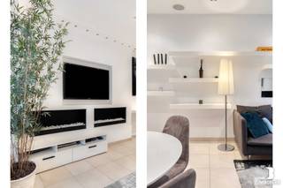 Te koop: modern 2-slaapkamerappartement met wellness-allure in Antwerpen<br /><br />In het centrum van Antwerpen vind je dit stijlvolle en instapklare appartement. Je wordt verwelkomd in een praktische inkomhal, voorzien van een apart gastentoilet en een handige berging, extra ingemaakte kasten met aansluiting voor wasmachine/ droogkast.<br /><br />De ruime leefruimte baadt in natuurlijk licht en is smaakvol afgewerkt met inbouwspots, een stijlvolle cine-wall met tv-aansluiting en een dubbele haard die voor extra sfeer en gezelligheid zorgt. Decoratieve wandplanken geven het geheel een warme, eigentijdse uitstraling. Aansluitend bevindt zich de open keuken, volledig uitgerust met stoom- en combioven, microgolf, vaatwasser, koelkast/ diepvriezer, spoelbak en een duurzaam stenen werkblad. <br /><br />Verder beschikt het appartement over twee slaapkamers, beide gelegen aan de achterzijde van het gebouw, wat gegarandeerde rust biedt. De ruime master bedroom is voorzien van ingemaakte kasten en een ensuite badkamer met uitgesproken wellness-vibes: een dubbele wastafel, dubbele inloopdouche en een royaal verwarmd bubbelbad voor twee personen creëren hier een echte spa-ervaring in eigen huis. <br /><br />De tweede slaapkamer beschikt eveneens over een eigen douche en wastafel, wat het ideaal maakt voor co-housing. Aansluitend is er bovendien een terras waar u in alle rust kan genieten van de buitenlucht. In de kelder is er tevens een praktische bergruimte aanwezig. Verder geniet u van een energiezuinig EPC met lage B-score, zijn de dakwerken reeds uitgevoerd in 2022, is er een lift aanwezig in het gebouw en beschikt de VME over een gezonde financiële toestand. <br /><br />Pas nadat u binnen volledig overtuigd bent van de ruimte, het comfort en de afwerking, ontdekt u de extra troef van deze eigendom: de ligging. Benieuwd? Voor meer info: info@immobern.be/ 0493 73 96 72! Tot snel!