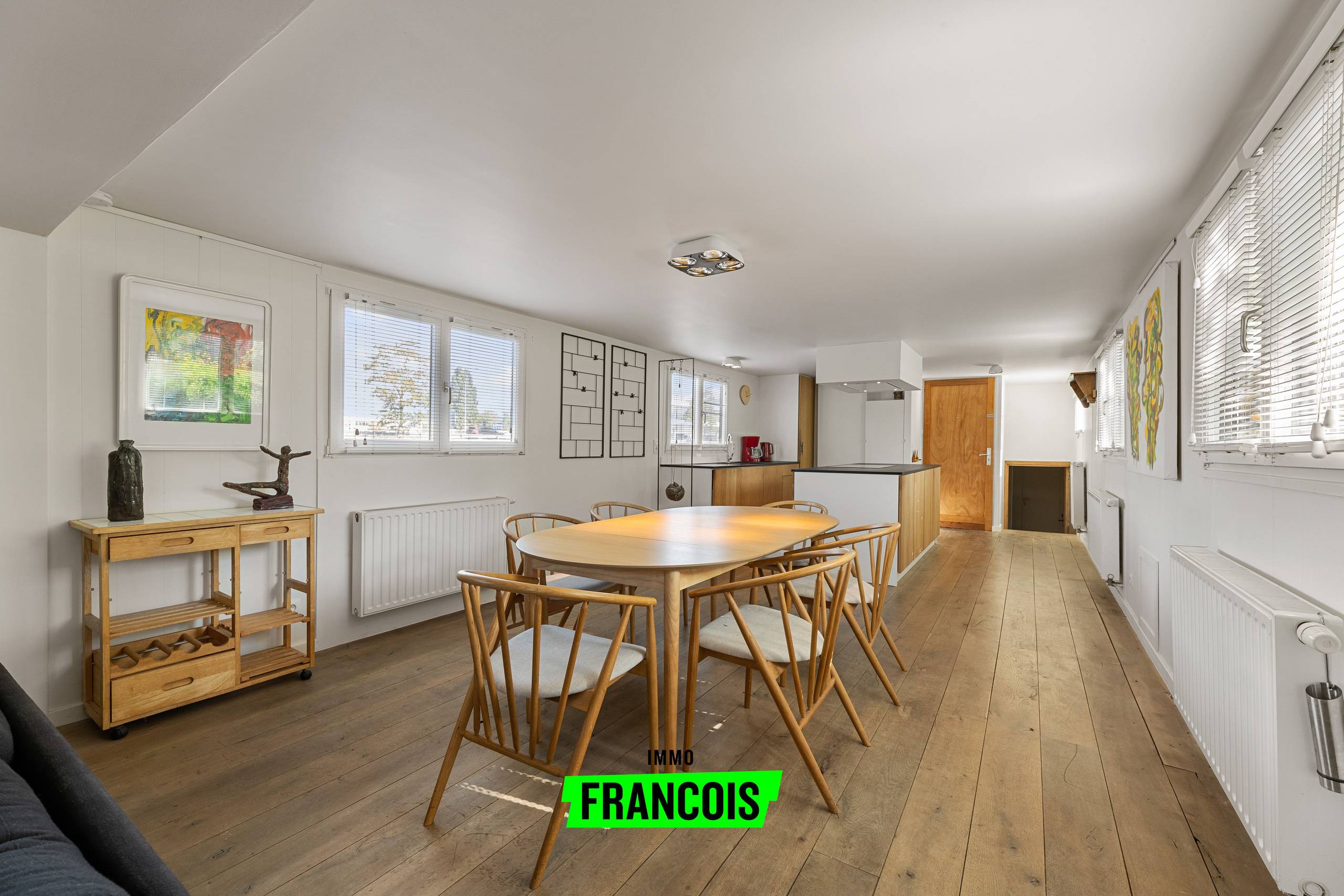 Modern gerenoveerde woonboot te koop op toplocatie te Brugge - foto 5