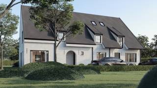 Halverwege tussen Baarle en Drongen, vlakbij de golfschool, bouwen we dit woonerf met 3 huizen. De woningen krijgen een eigentijdse, landelijke...