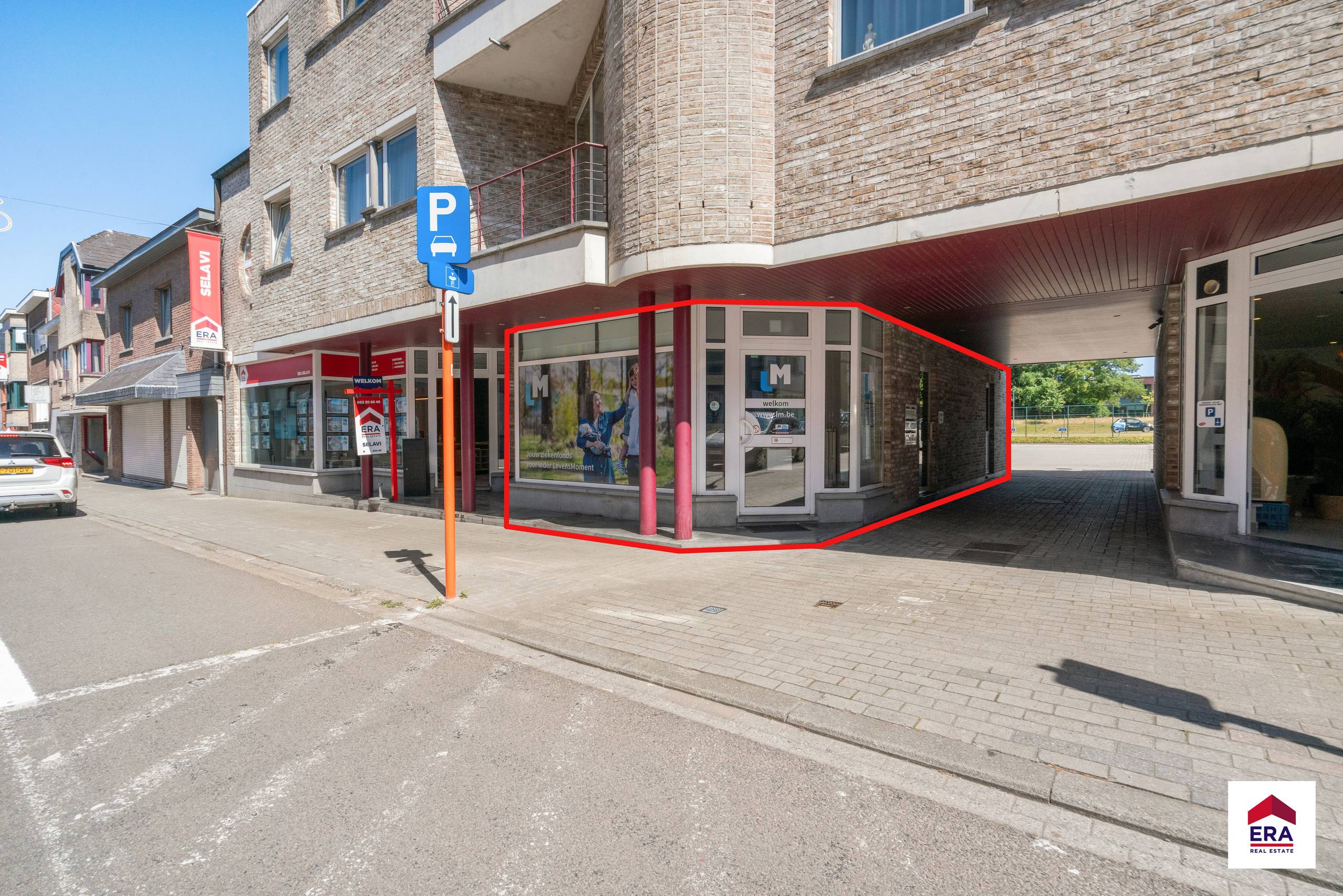 Handelsgelijkvloers te huur in het centrum van Wolvertem - foto 2