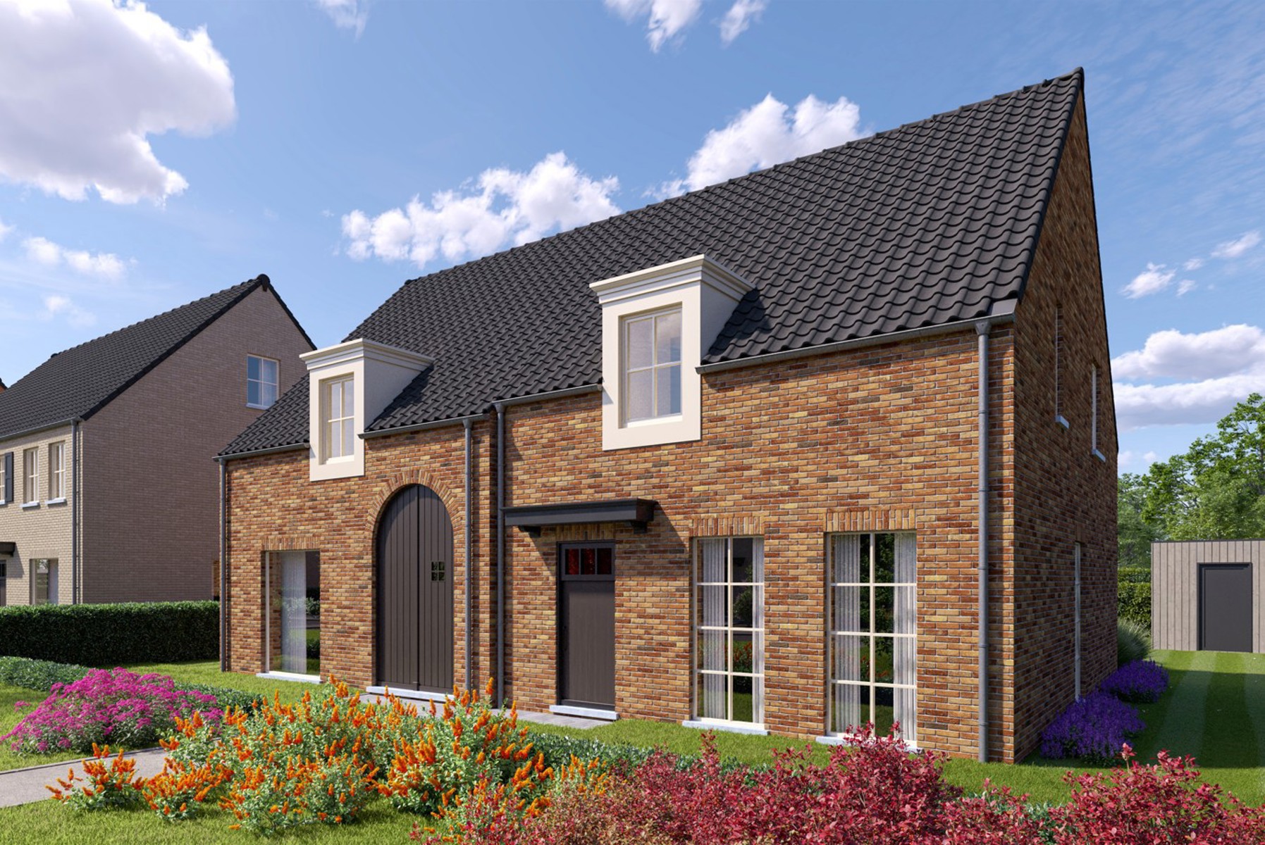 HOB (3slk) van 167m² met eigen carport en Zuidgerichte tuin - foto 1