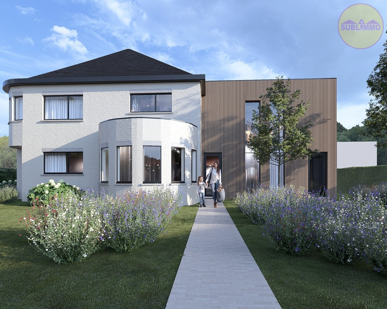 Duplex appartement met 3 slaapkamers en grote tuin in Veerle-Laakdal - foto 2