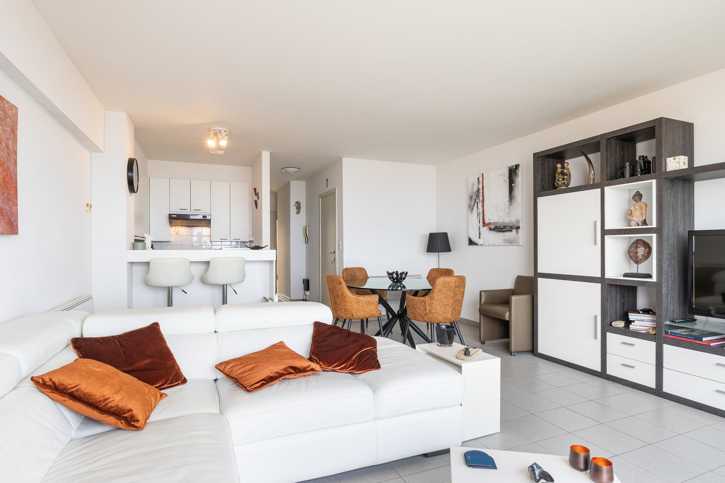 doorloop appartement met 2 terrassen - Zeedijk Koksijde - foto 4