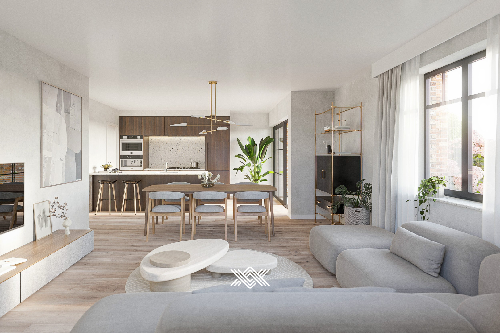 Gelijkvloers tweeslaapkamerappartement met tuin en terras - foto 5