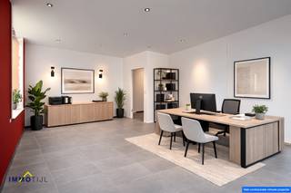 Kantoor- of praktijkruimte met commerciële mogelijkheden te koop in het centrum van Moorsel!Deze kantoorruimte bevindt zich op het gelijkvloers van...