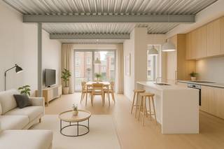 <strong>Casco appartement te koop in Eeklo</strong><br /><br />In het hart van Eeklo, aan het Herbakkersplein, bevindt zich dit casco appartement op de eerste verdieping. Een opportuniteit voor wie op zoek is naar een appartement die volledig naar eigen smaak en stijl kan worden afgewerkt. Het appartement beschikt over een aangenaam terras en geniet van een centrale ligging met alles binnen handbereik: winkels, horeca en openbaar vervoer. Dankzij de casco oplevering kan je jouw eigen woonvisie realiseren of ideaal voor investeerders die op zoek zijn naar een project met potentieel. Bij het appartement hoort een garage die verplicht mee dient aangekocht te worden. <br /><br />Troeven: gunstige ligging / casco / talloze mogelijkheden <br /><br />De getoonde beelden zijn 3D-visualisaties en dienen enkel ter illustratie van hoe het appartement er na afwerking kan uitzien.<br /><br />Wenst u meer informatie of een bezoek ter plaatse? Aarzel dan niet om ons te contacteren via 09 395 05 40 of verkoop@concept-home.be