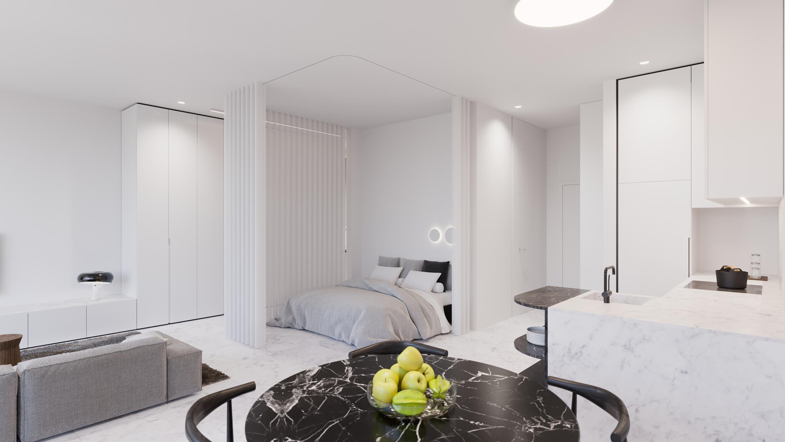 Apartment for sale in Antwerp with 1 bedroom - photo 2