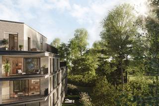 Telefoon: 02 318 18 08 of new.brussels@weinvest.be <br />Een nieuwe fase in het project Promenades d'Uccle - een prachtig gebouw met moderne, hedendaagse architectuur verdeeld over 4 verdiepingen in het hart van het Natura 2000-gebied (gegarandeerd niet-bouwbaar), dat voldoet aan de allernieuwste normen op het gebied van thermische en akoestische isolatie (driedubbele beglazing, individuele vloerverwarming, ventilatie met dubbele luchtstroom van het type D+, regenwaterterugwinningstank, warmtepomp, enz.) Het nieuwe gebouw wordt gebouwd op een steenworp afstand van de bomen en hun ontspannende biodiversiteit. Les Promenades d'Uccle is de zekerheid van een betonnen verbinding met groen in een resoluut hedendaags kader. Een niet te missen project voor natuurliefhebbers!