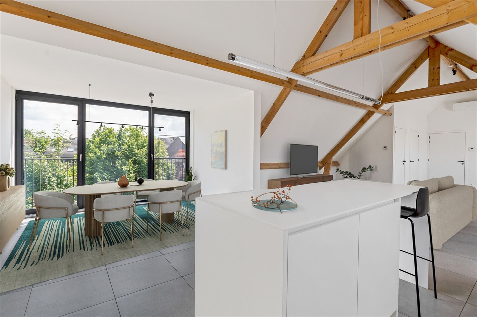 Recente penthouse ca. 114m2 met inpandig terras en optionele parking. - foto 2